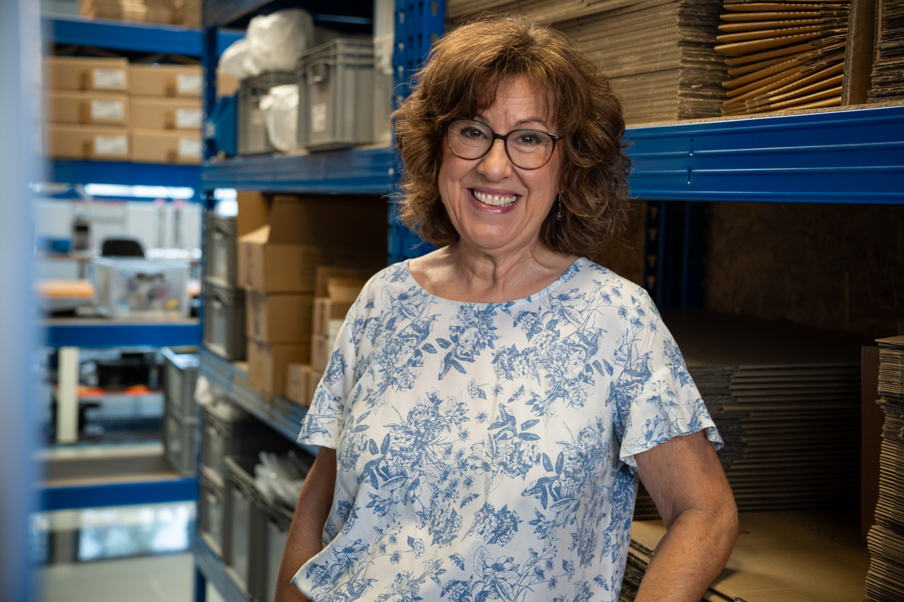 BEROTEC employee Heike