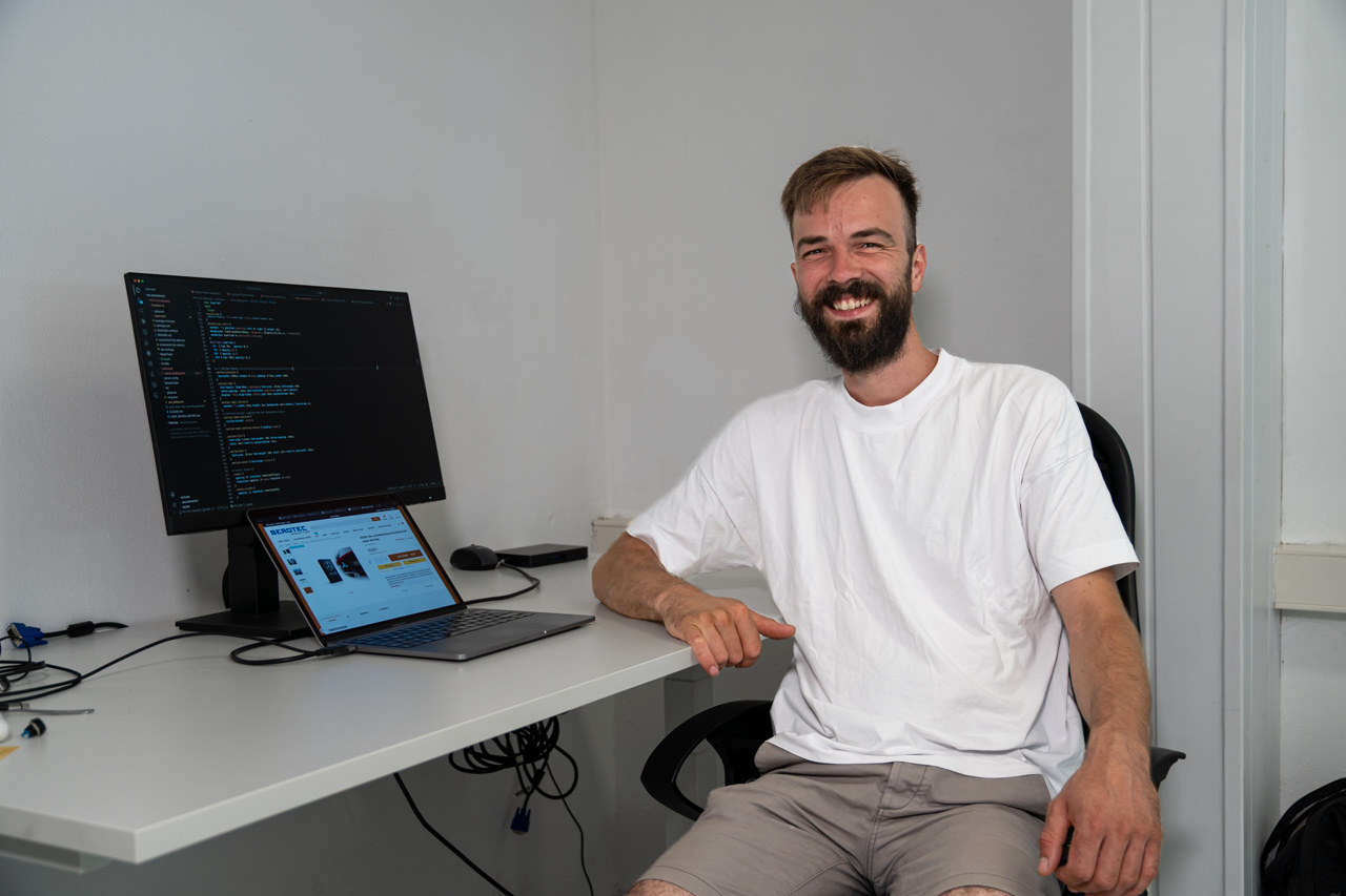 BEROTEC employee Alex